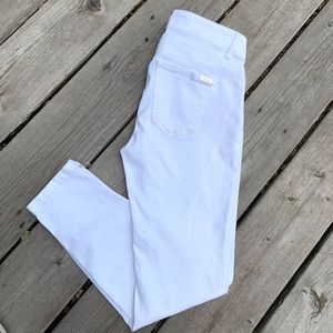 White House Black Market skinny crop jeans 0